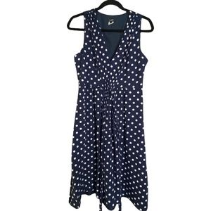 J.Crew Elinor Dress in Polka Dot Size 8